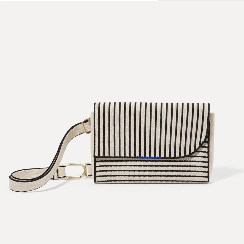 Rothy’s The Hemp Belt Bag in Black & Beige